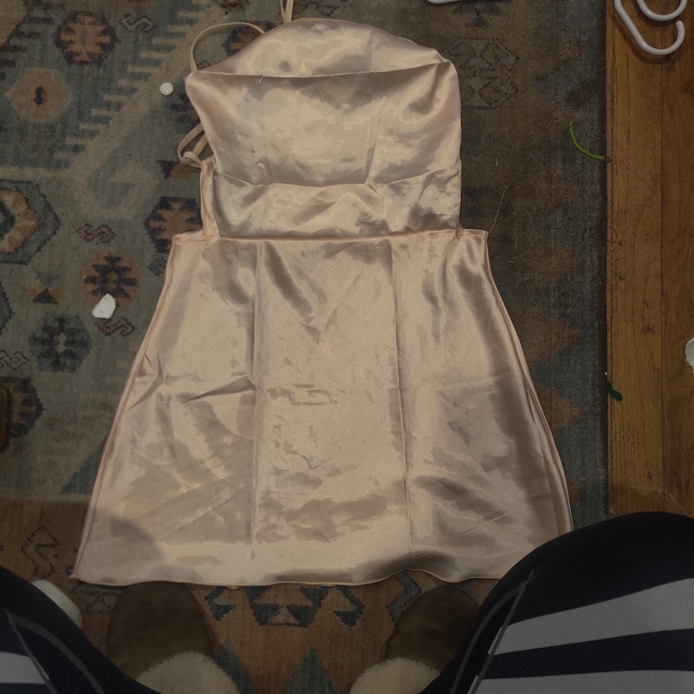 Silk Shein mini dress